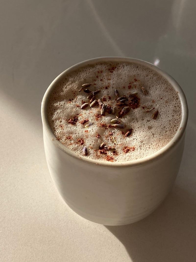 A Study in Ritual - Carter Reid's Cacao & Lavender Latte